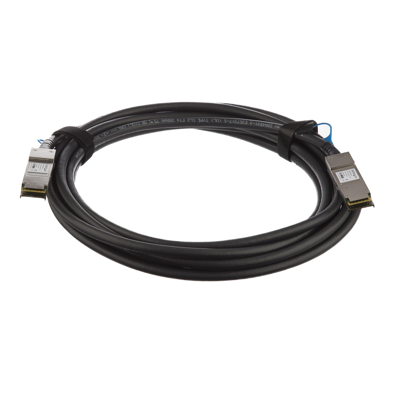 StarTech QSFP40GPC5M 40 GbE QSFP+ Copper DAC 40 Gbps Low Power Passive Transceiver 5m